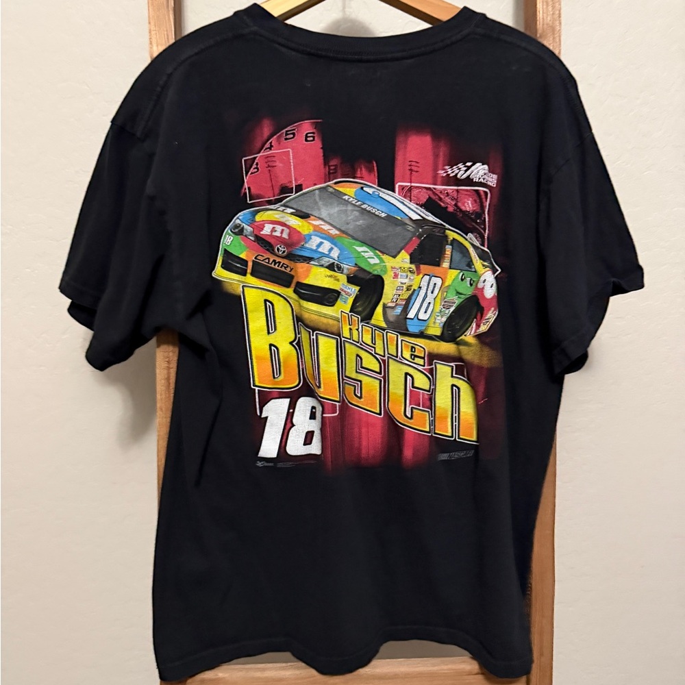 M&M NASCAR Racing T-Shirt- size Large - Picture 3 of 3